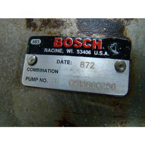 Bosch Hydraulic Vane 883 0513860256 Pump #4 image