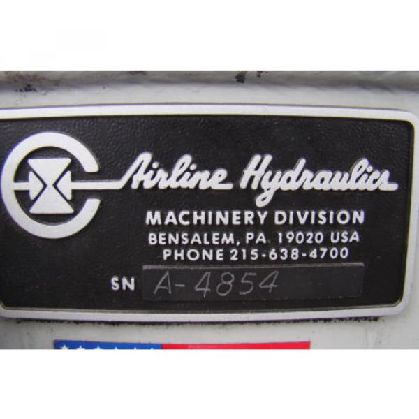 Airline Hydraulics Machinery Air Powered Hydraulic Power Unit A4854 DHF20 Pump #11 image