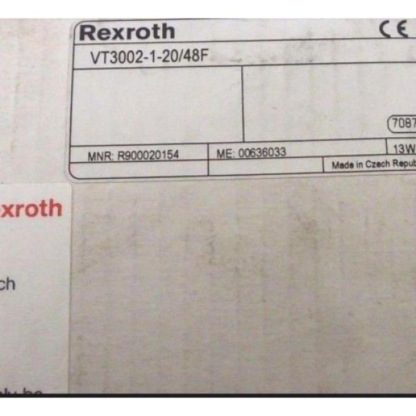 NEW REXROTH VT3002-1-20/48F CARD HOLDER VT300212048F #2 image