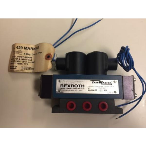 New Rexroth Taskmaster PJ25771 Pneumatic Directional Control Valve #2 image