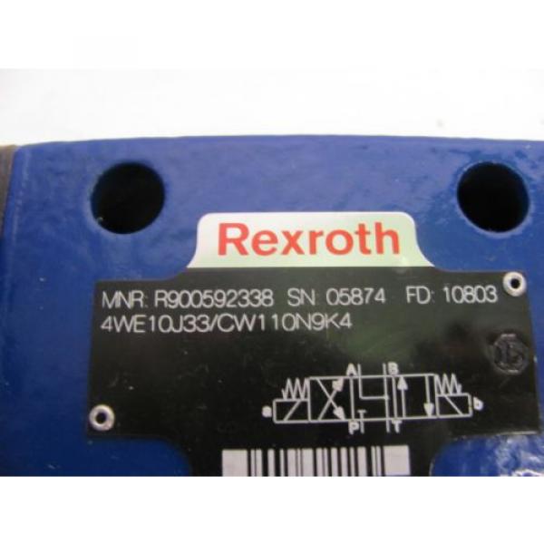 REXROTH DWE10J33/CW11ON9K4 CONTROL VALVE #2 image