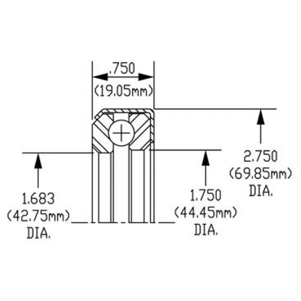 Nice Ball Bearings RBC Bearings 7114-4V #1 image