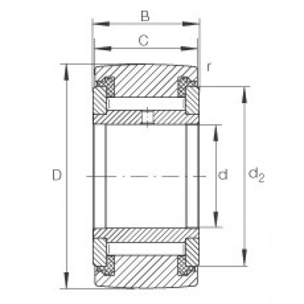 Yoke type track rollers - NATV20-PP #1 image