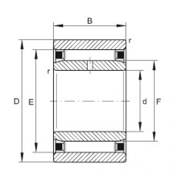 Needle roller bearings - NAO25X42X16-IS1-XL #1 image