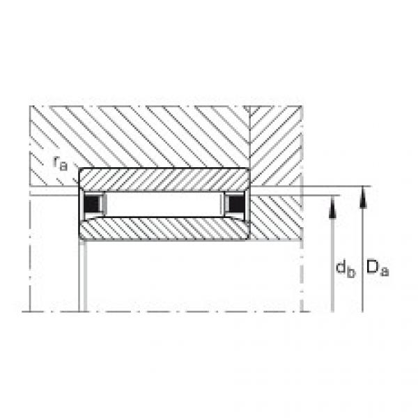 Needle roller bearings - NAO30X47X18-XL #3 image