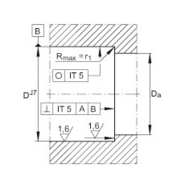 Axial angular contact ball bearings - ZKLN1545-2RS-PE #2 image