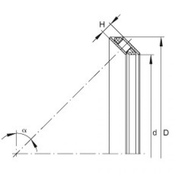 Axial angular contact roller bearings - AXS2034 #1 image