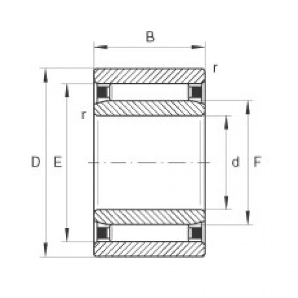 Needle roller bearings - NAO30X47X18-XL #1 image