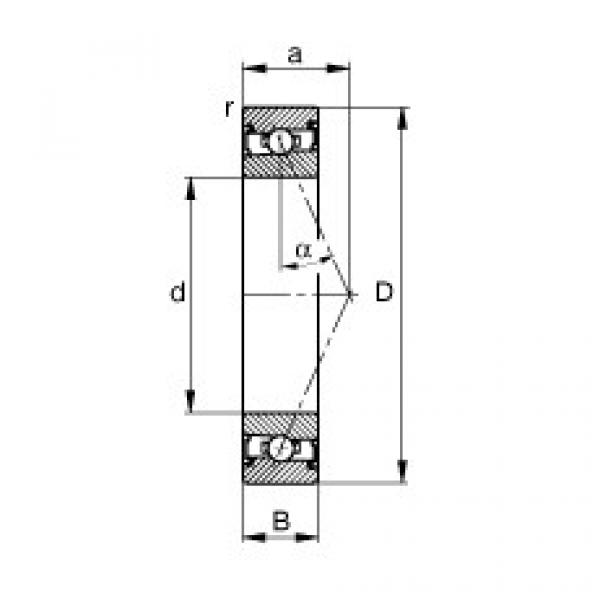 Spindle bearings - HSS7002-E-T-P4S #1 image