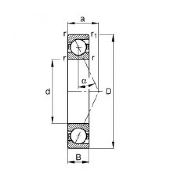 Spindle bearings - B71901-E-T-P4S #1 image