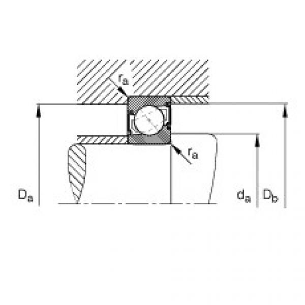 Angular contact ball bearings - 7004-B-XL-2RS-TVP #2 image