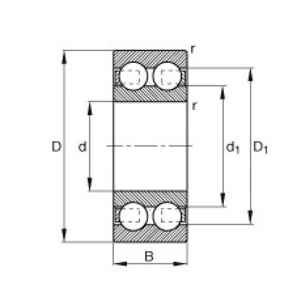 Deep groove ball bearings - 4201-B-TVH #1 image