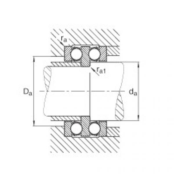 Axial deep groove ball bearings - 52202 #2 image