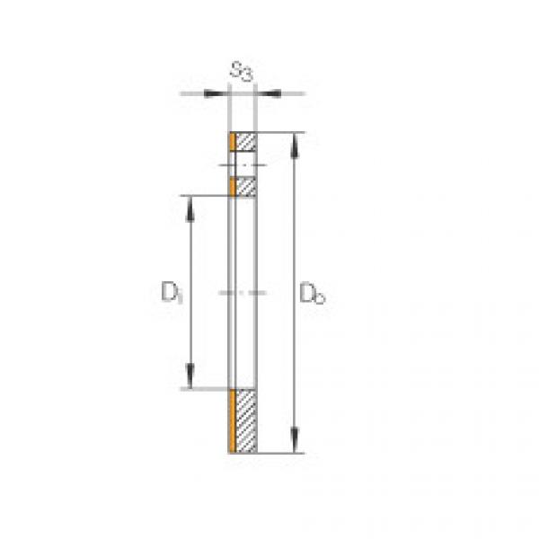 Thrust washers - EGW22-E40 #1 image