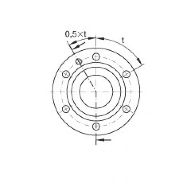 Axial angular contact ball bearings - ZKLF3080-2RS-PE #2 image