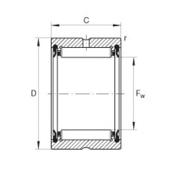 Needle roller bearings - RNA4900-2RSR-XL #1 image