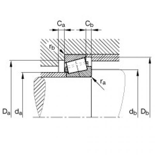 Tapered roller bearings - 32005-X #2 image