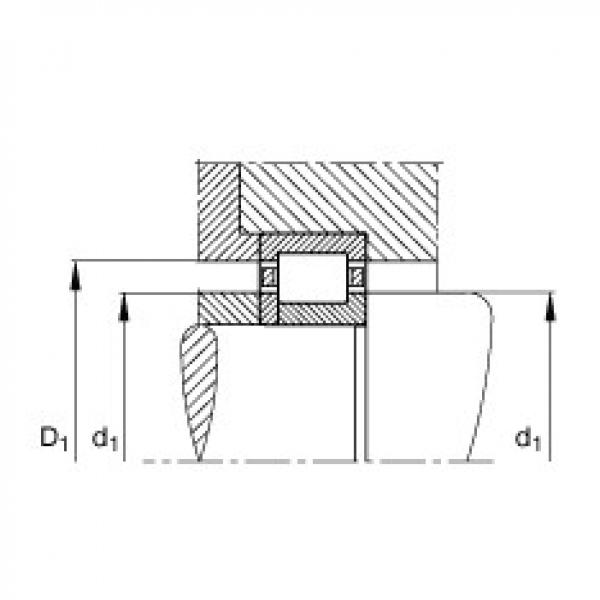 Cylindrical roller bearings - NUP204-E-XL-TVP2 #3 image