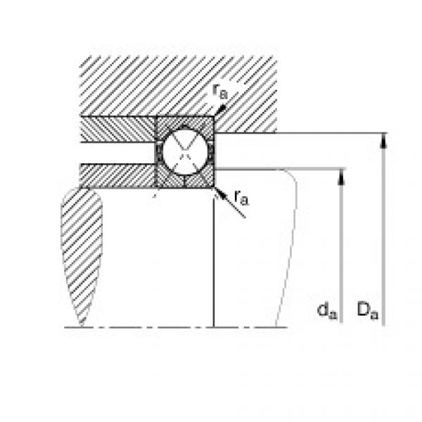Four point contact bearings - QJ214-XL-TVP #2 image