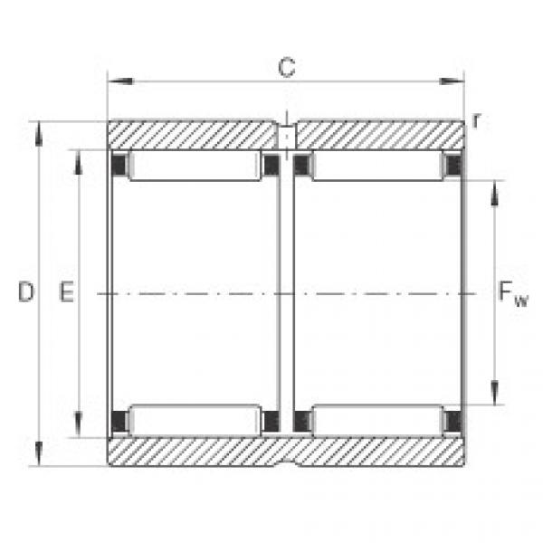 Needle roller bearings - RNAO25X35X26-ZW-ASR1-XL #1 image