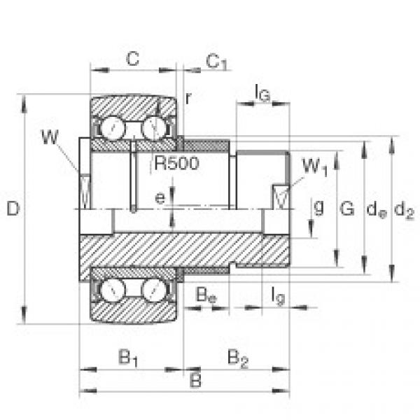 Stud type track rollers - ZLE5202-2Z #1 image