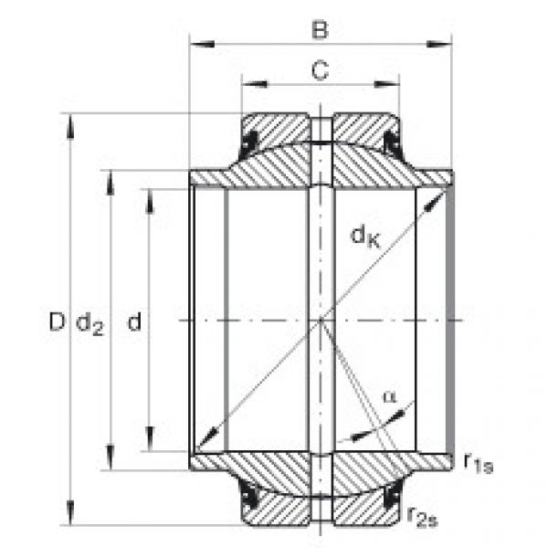 Radial spherical plain bearings - GE25-HO-2RS #1 image