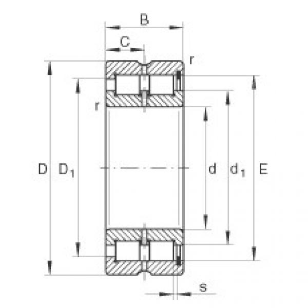 Cylindrical roller bearings - SL185005-XL #1 image