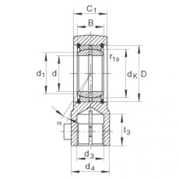 Hydraulic rod ends - GIHRK50-DO #1 image