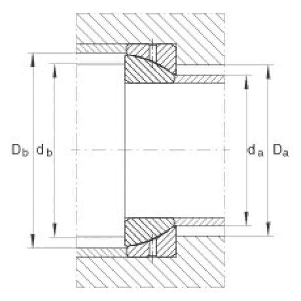 Angular contact spherical plain bearings - GE100-SX #2 image