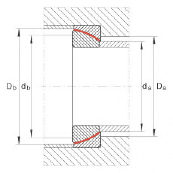 Angular contact spherical plain bearings - GE100-SW #2 image