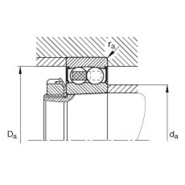 Self-aligning ball bearings - 2207-K-2RS-TVH-C3 #2 image