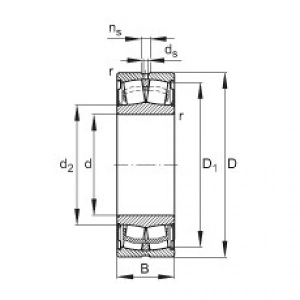 Sealed spherical roller bearings - WS22210-E1-XL-2RSR #1 image