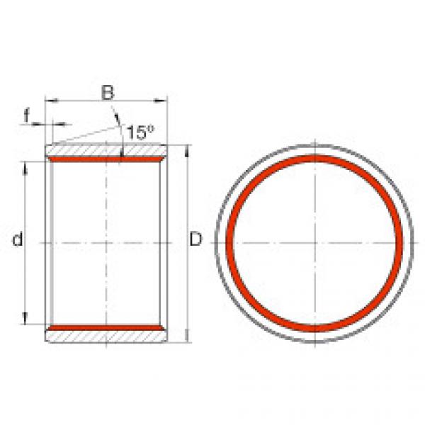 Cylindrical plain bushes - ZGB100X115X100 #1 image