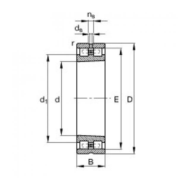 Cylindrical roller bearings - NN3008-AS-K-M-SP #1 image