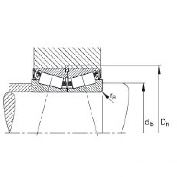 Tapered roller bearings - JK0S040 #2 image