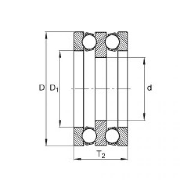 Axial deep groove ball bearings - 1908 #1 image