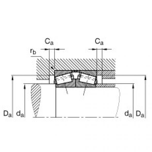 Tapered roller bearings - 30220-A-DF-A220-270 #2 image