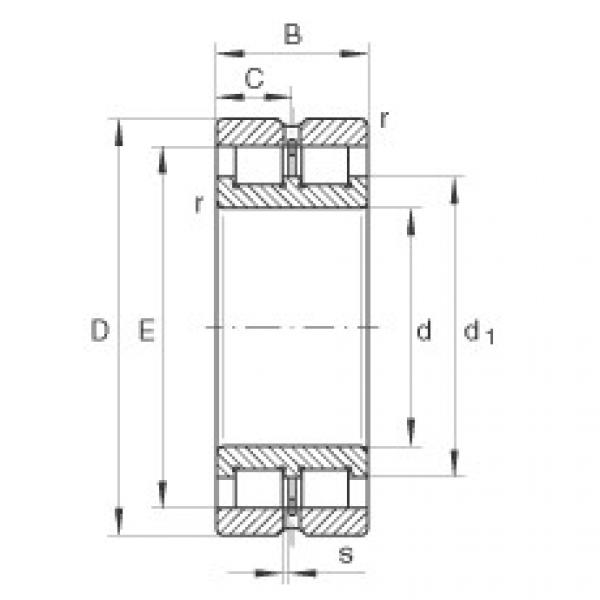 Cylindrical roller bearings - SL024834 #1 image