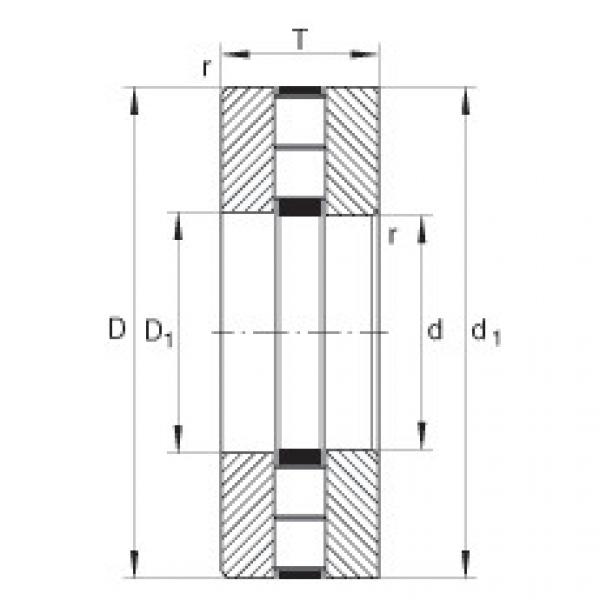 Axial cylindrical roller bearings - 89413-TV #1 image