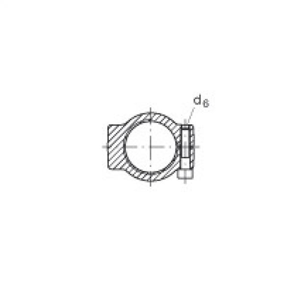 Hydraulic rod ends - GIHRK110-DO #3 image