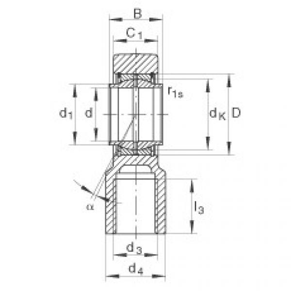 Hydraulic rod ends - GIHNRK200-LO #1 image