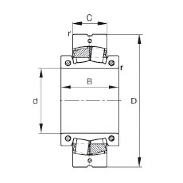 Spherical roller bearings - 222S.708 #1 image