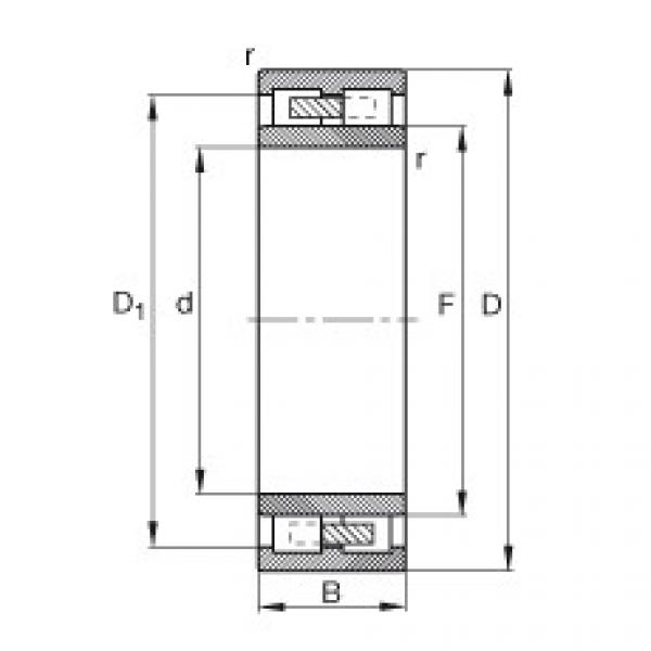 Cylindrical roller bearings - NNU41/530-M #1 image