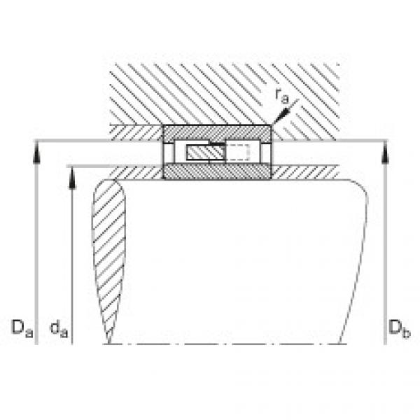 Cylindrical roller bearings - NNU4136-M #3 image