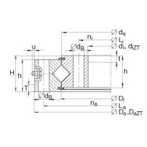 Crossed roller bearings - XU120179 #1 image