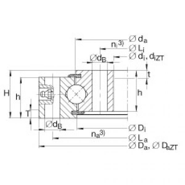 Four point contact bearings - VU200405 #1 image