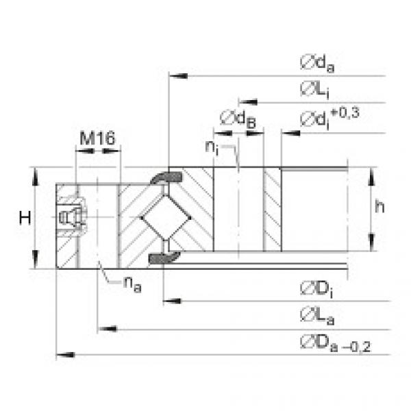 Crossed roller bearings - XU120222 #1 image