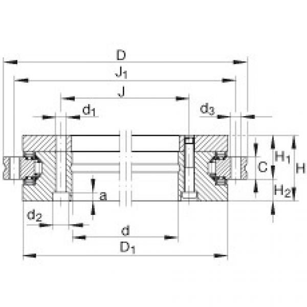 Axial/radial bearings - YRTS200 #1 image