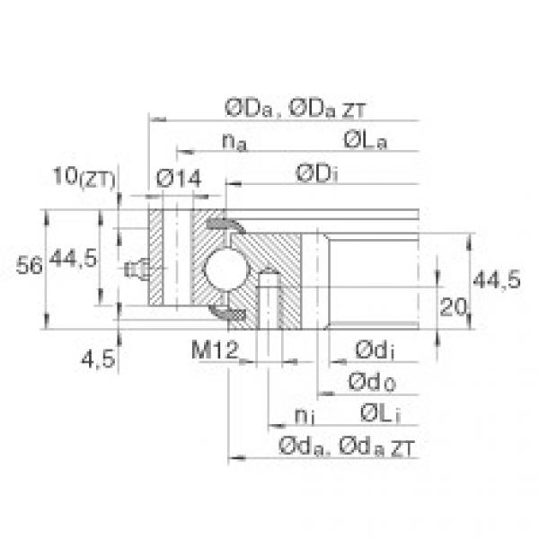 Four point contact bearings - VSI200944-N #1 image