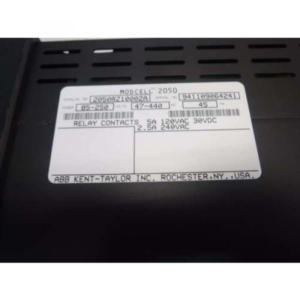 NEW ABB 2050RZ10002A MODCELL 2050 CONTROLLER 85-250V-AC 45VA D512044 #6 image